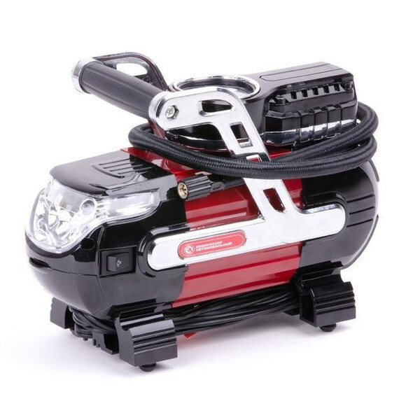 Компресор автомобільний 12В. Один циліндр 30 мм INTERTOOL AC-0002