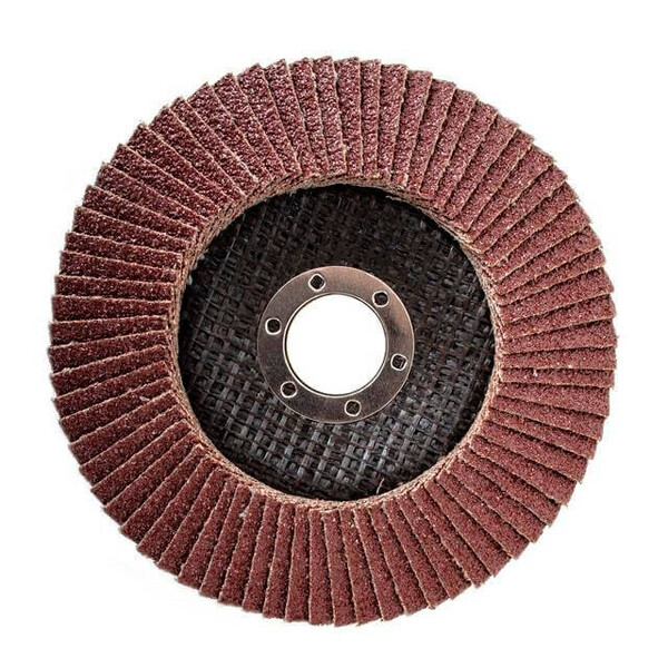 Диск шліфувальний пелюстковий 125 x 22мм зерно K36 INTERTOOL BT-0203