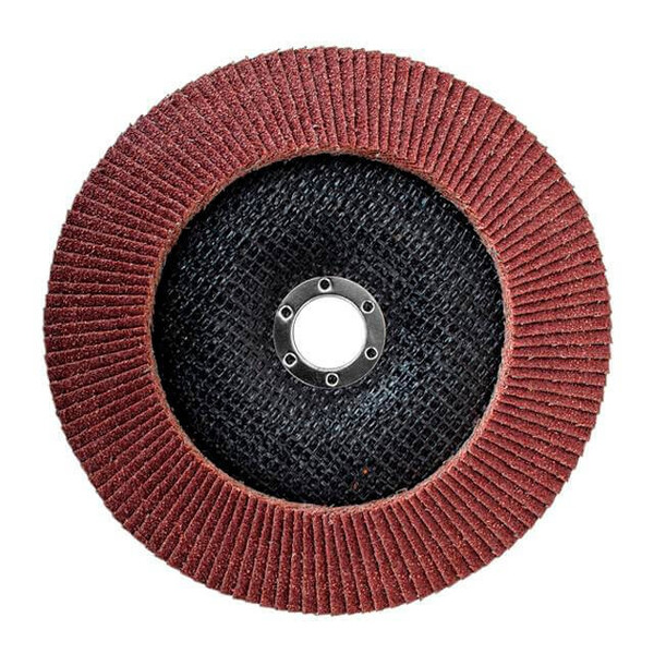 Диск шліфувальний пелюстковий 180 x 22мм зерно K80 INTERTOOL BT-0228