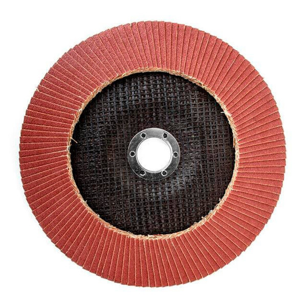 Диск шліфувальний пелюстковий 180 x 22мм зерно K120 INTERTOOL BT-0232