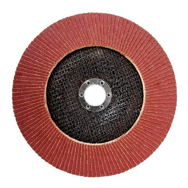 Диск шліфувальний пелюстковий 180 x 22мм зерно K150 INTERTOOL BT-0235