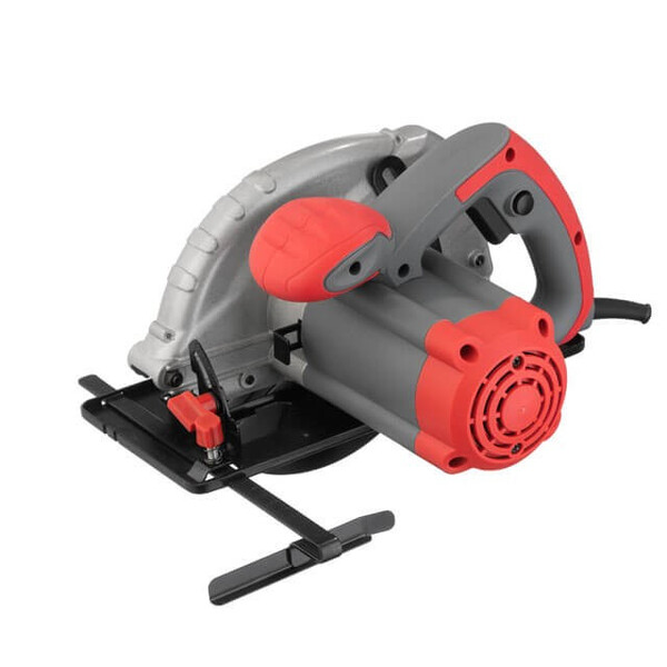 Пила дискова 1300 Вт, 5000 об/хв, кут нахилу0-45 °, глибина розпилу 41/57 мм, диск 185*20 мм INTERTOOL DT-0613