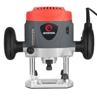Фрезер, 1200 Вт, 8000-28000 об./хв, цанга 6/8 мм, макс глібіна 52 мм INTERTOOL DT-0950
