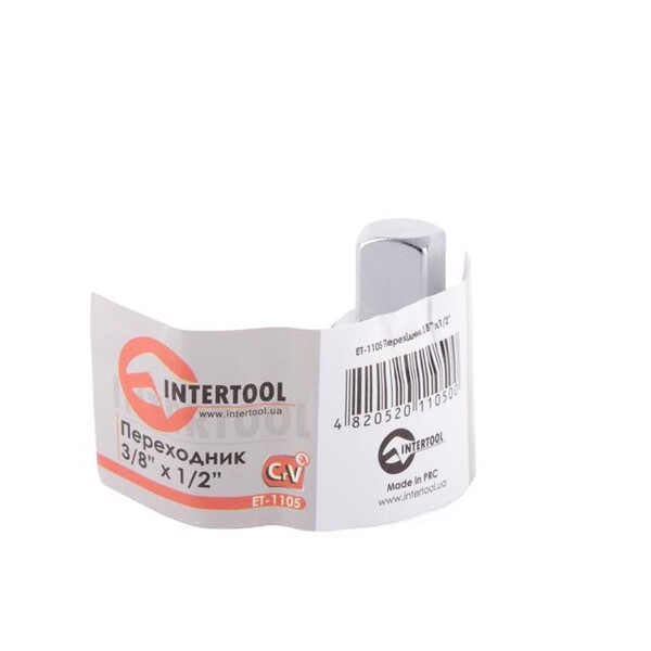 Перехідник 3/8" x 1/2", CrV INTERTOOL ET-1105