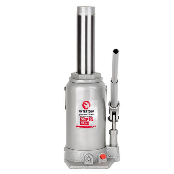 Домкрат-стовпчик одноштоковий 30 т INTERTOOL GT0029