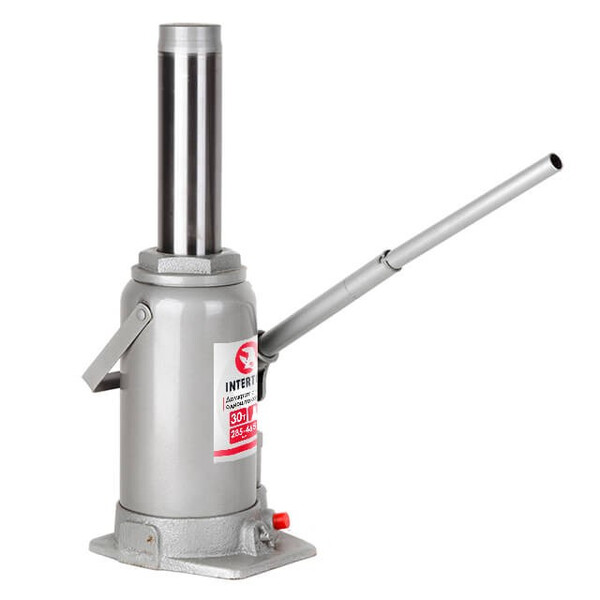 Домкрат-стовпчик одноштоковий 30 т INTERTOOL GT0029