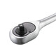 Рукоятка із храповим механізмом на 24 зуби 1/4”. CrV INTERTOOL HT-2104