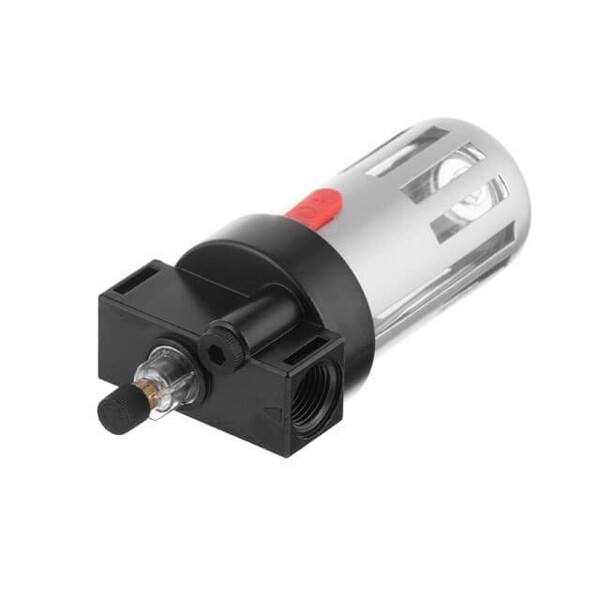 Лубрикатор (устройство подачи масла) 1/2 в металлической защитной колбе INTERTOOL PT-1421