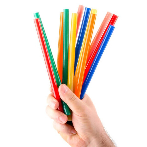 Комплект стрижнів клейових кольорових 11,2 мм * 200 мм, 12 шт. INTERTOOL RT-1028