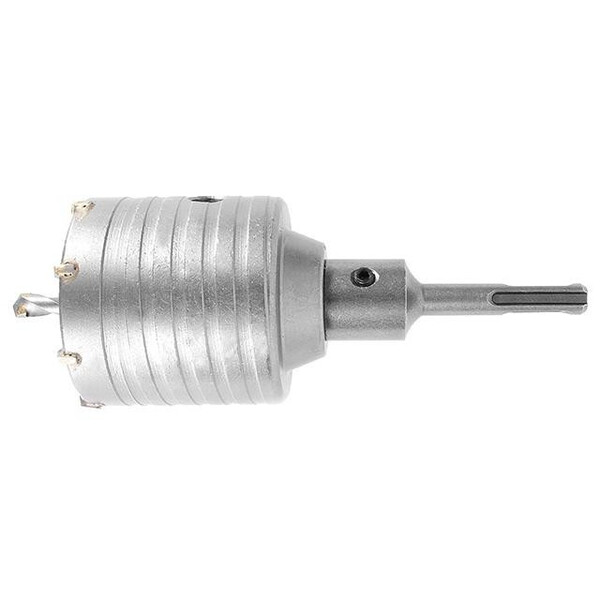 Комплект: Свердло корончастот для бетону 65 мм + Перехідник SDS Plus 100 мм INTERTOOL SD-7065