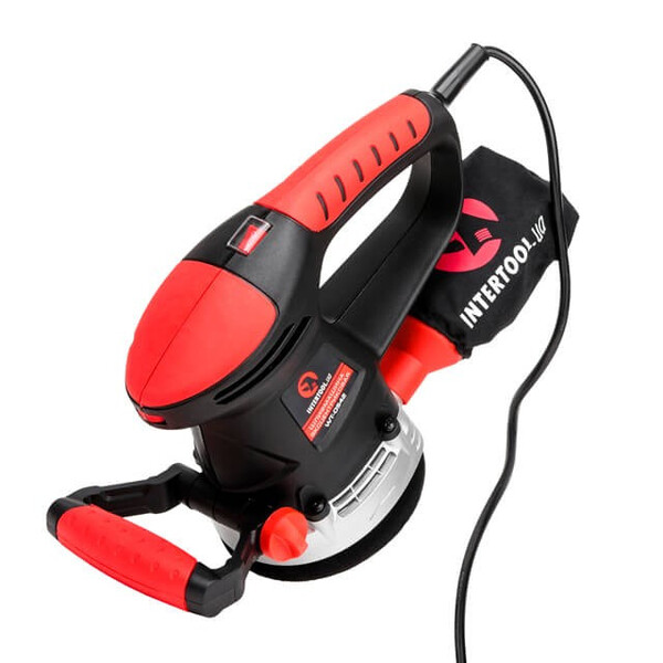 Шлифовальная машина эксцентриковая, 480 Вт, 4000-14000 об./мин, 125 мм. INTERTOOL WT-0542