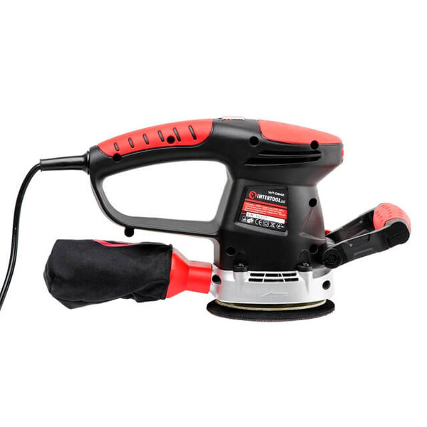 Шлифовальная машина эксцентриковая, 480 Вт, 4000-14000 об./мин, 125 мм. INTERTOOL WT-0542