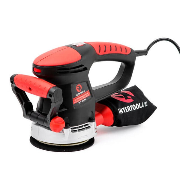 Шлифовальная машина эксцентриковая, 480 Вт, 4000-14000 об./мин, 125 мм. INTERTOOL WT-0542