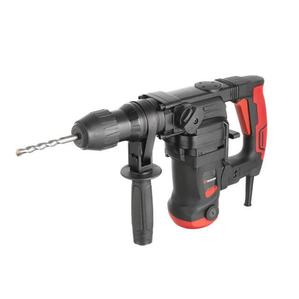 Перфоратор 1250Вт, 3 режими, 0-800 об / хв, 0-3900 уд / хв, 4 Дж, регулювання обертів INTERTOOL WT-0161