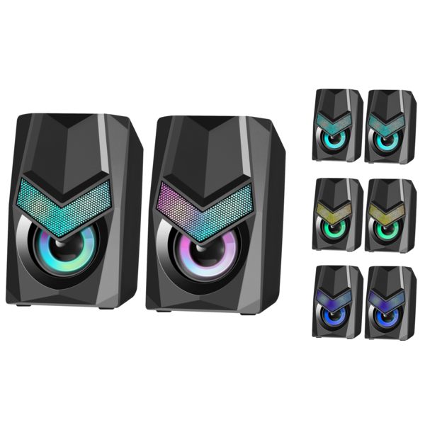 Комп.Акустика DEFENDER (65401) 2.0 Solar 1 6Вт