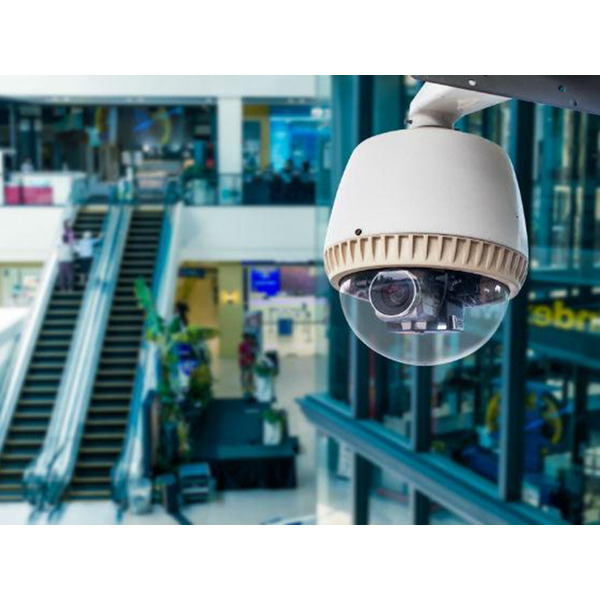 Установка видеонаблюдения в торговом центре