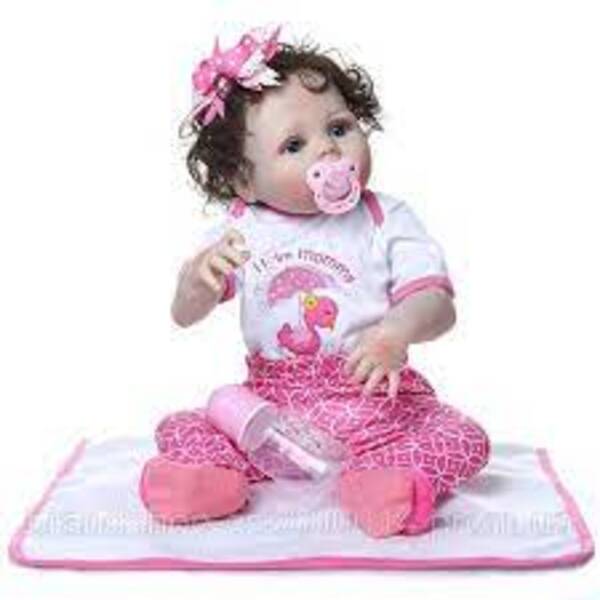 Реалістична лялька Reborn Нана 55 см