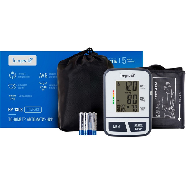 Тонометр Longevita BP-1303