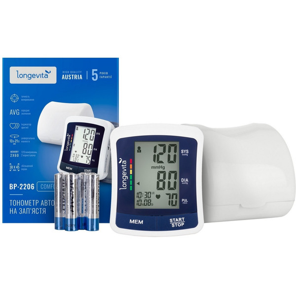 Тонометр Longevita BP-2206