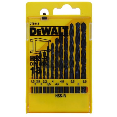 Набор сверл по металлу DeWALT DT5912