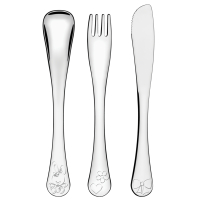 Столові прилади TRAMONTINA BABY Le Petit pink рожевий / X3 пр. Стол.пріборов (66973/005)