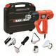 Пистолет горячего воздуха - фен сетевой BLACK+DECKER KX2001K
