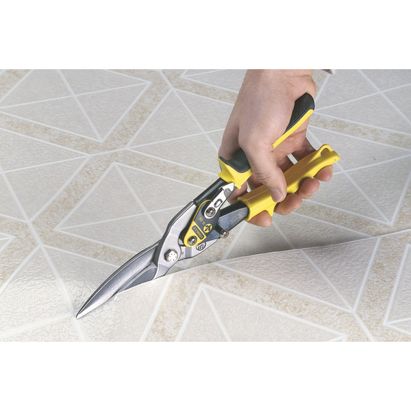 Stanley 2-14-566 Ножиці по металу 300мм прямі довгі (блістер)