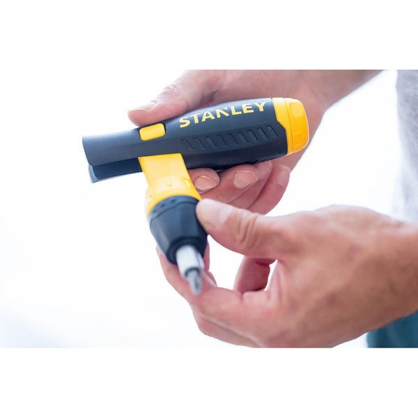 Викрутка реверсивна з комплектом біт Stanley 0-63-038