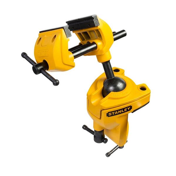 Stanley Тиски 75мм угловые поворотные "MAXSTEEL"