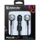 Навушники DEFENDER Pulse 427 Black/Silver