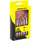 Набор из шести отверток для точной механики Watchmaker STANLEY 1-66-039