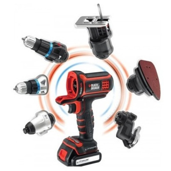 Акумуляторний багатофункціональний інструмент BLACK+DECKER MT218KB