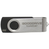 Флеш-накопичувач USB2.0 16GB Goodram UTS2 (Twister) Black (UTS2-0160K0R11)