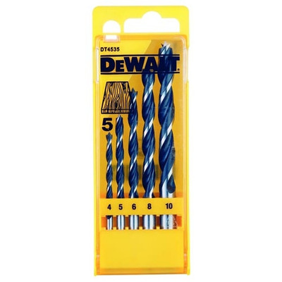 Набор спиральных сверл DeWALT DT4535