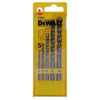 Набір свердел Dewalt DT6952 5шт, d=4-10мм.