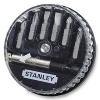 Stanley Біти в наборі 7 од. (S -5.0мм, 6.5мм - Ph 0, 1, 2 - Pz 1, 2 + тримач) (блістер)