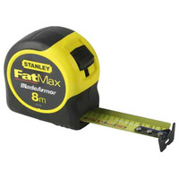 Рулетка измерительная FatMax Blade Armor длина 8 м, ширина 32 мм в корпусе из АВС-пластика STANLEY 0-33-728