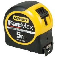 Рулетка измерительная FatMax Blade Armorдлиной 5 м, шириной 32 мм, магнитная STANLEY FMHT0-33864