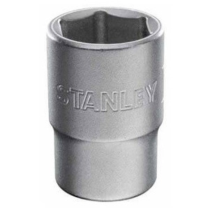 Головка торцевая 1/2 х 15 мм, с шестигранным профилем, стандартная, метрическая. STANLEY 1-17-093