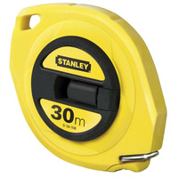 Рулетка измерительная Longtapeдлиной 30 м, шириной 9.5 мм, в пластмассовом корпусе STANLEY 0-34-108