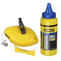 Stanley 0-47-443 Шнур разметочный 30м уровень и пудра 113грамм (блистер)