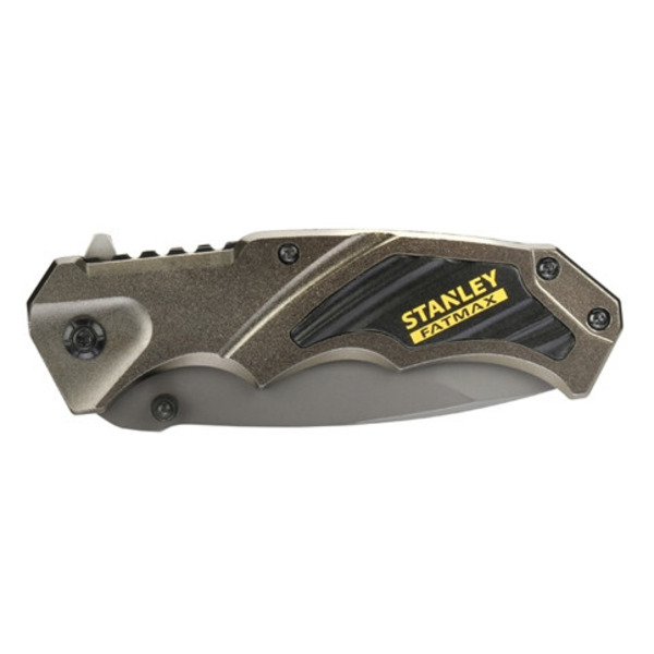 Нож FatMax складной с длиной лезвия 80 мм и формой заточки полусеррейтор STANLEY FMHT0-10311