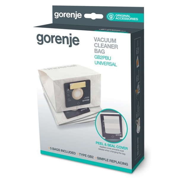 Мішки для пилососа Gorenje Bag Set GB2PBU