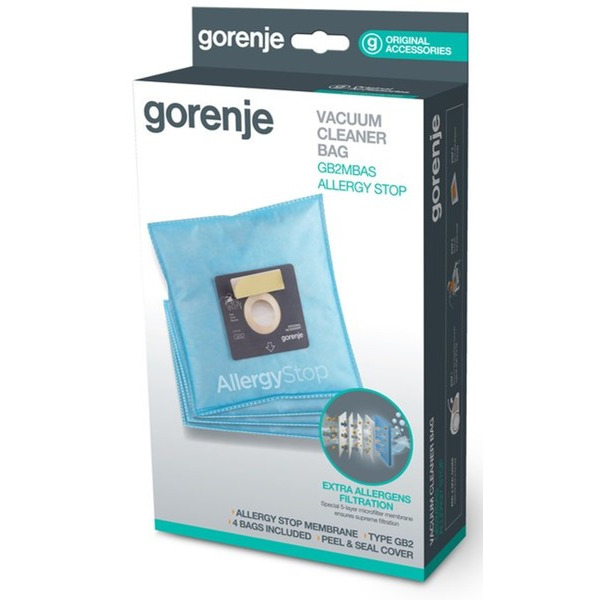 Аксесуари для пилососiв GORENJE bag set GB2MBAS