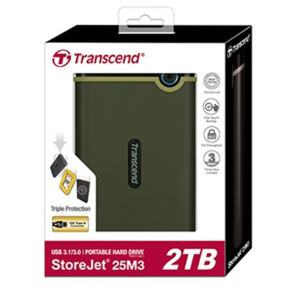 Transcend StoreJet 25M3 [TS2TSJ25M3G]