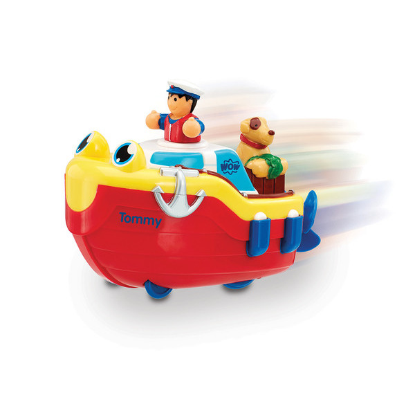 Іграшка WOW TOYS Tommy Tug Boat bath toy буксирний човен(іграшки для купання)