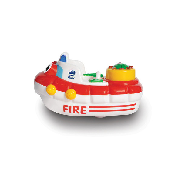 Іграшка WOW TOYS Fireboat Felix Пожежний катер Фелікс (д/купання)
