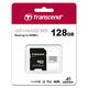 Карта пам'яті Transcend microSDXC 128GB C10 UHS-I U3 R95/W45MB/s + SD-адаптер (TS128GUSD300S-A)