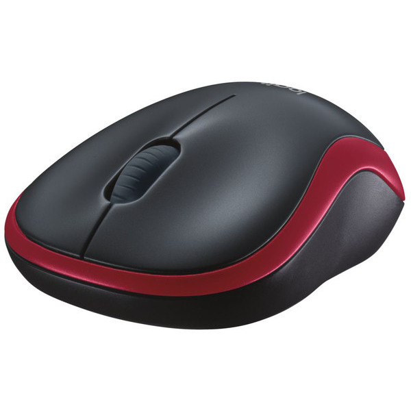 Миша Logitech M185 Red (910-002240)