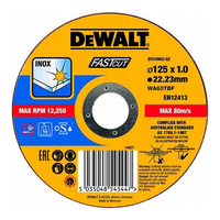 Відрізний круг по металу DeWalt DT43902 (125х1.0х22.23мм)